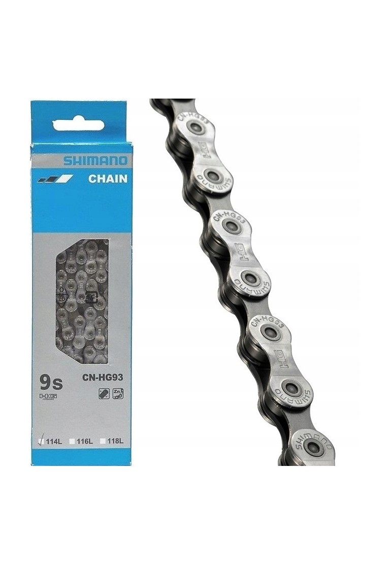 Shimano Alfine Bike Chain 114 Links, 9 Speed + Pin