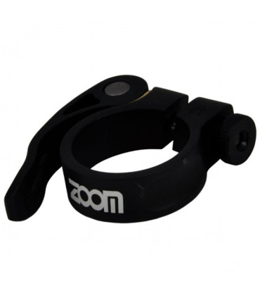 Zacisk Podsiodłowy Obejma Zoom 31,8mm + SQR Czarny Mat