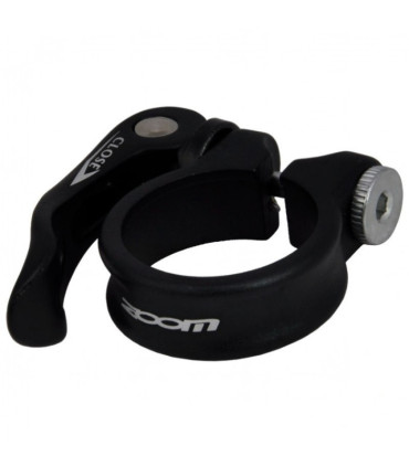 Zacisk Podsiodłowy Obejma Zoom 31,8mm + SQR Czarny Mat