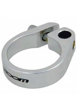 Zoom 25,4 mm AT-115 Seat Post Clamp Silver with Bolt