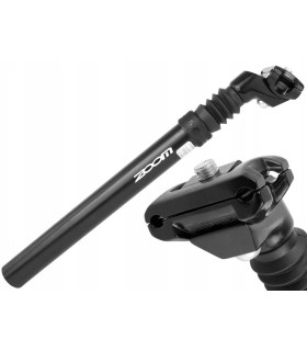Sztyca Wspornik Siodła ZOOM SPS-C372 31,6 Amortyzowana Czarny Połysk