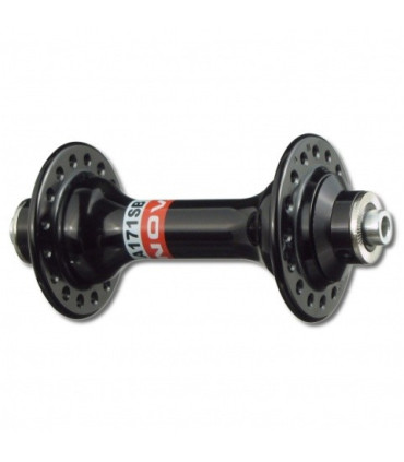NOVATEC NT-A141SB Front ALLOY J-HOOK HUB 36H Black