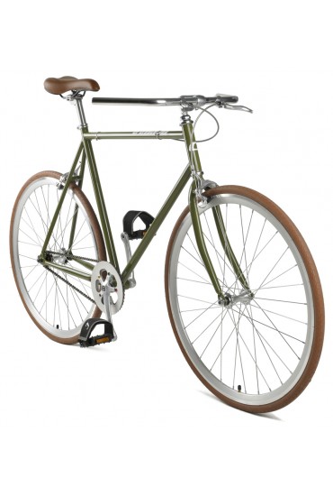 Cheetah Prey 2.0 Single Speed/ Fixie Olive Green Bicycle 54cm