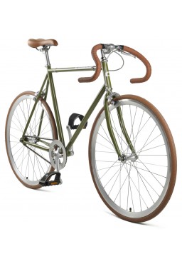 Rower Cheetah Prey 2.0 “Cafe racer” Olive Green single speed/ Fixie 54cm 