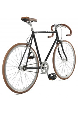  Cheetah Prey 2.0 “Cafe racer” Black single speed/ Fixie Bicycle 54cm