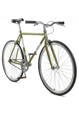 Cheetah Bohemian 3.0 Single Speed/ Fixie Olive Green Bicycle 54cm