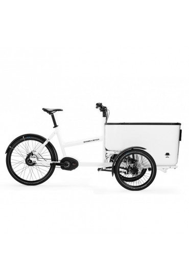 Rower BUTCHERS & BICYCLES MK1-E Gen. 3 Automatic Biały, Elektryczny, Bagażowy