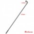 Szprychy RICHMAN SR14 256mm Nierdzewne Wzmacniane 2.3mm Stalowe Srebrne 36 Sztuk