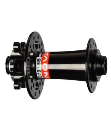 NOVATEC D791SB Front Alloy J-Hook MTB Hub 20H Disc Brake Black 