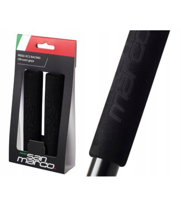 VLG-609 Bicycle Handlebar Kraton Grips, 130mm, Black