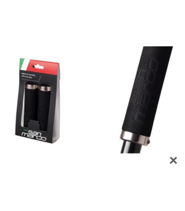 Chwyty kierownicy San Marco Presa XC2 Racing Czarne