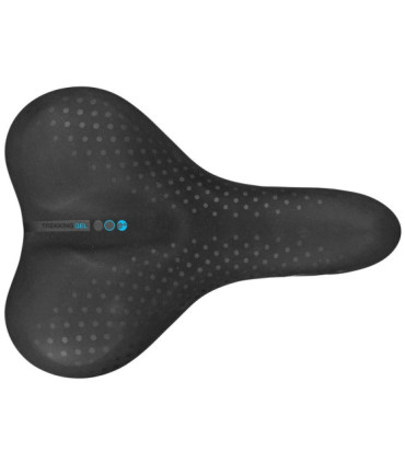 San Marco Trekking Gel Large Saddle 30-60° Black