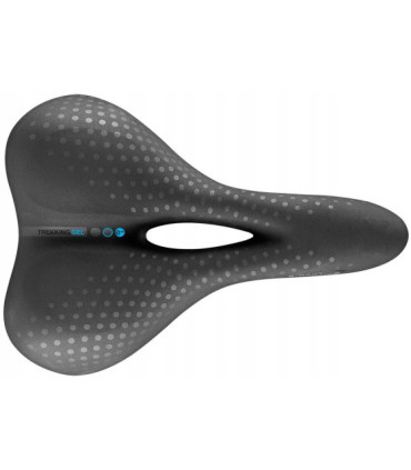 San Marco Trekking Gel Open Large Saddle 30-60° Black
