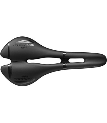 San Marco Aspide Dynamic Narrow Open Bicycle Saddle Black