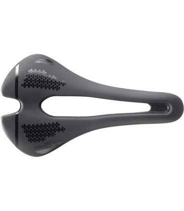 San Marco Aspide Dynamic Short Wide Open Bicycle Saddle Black