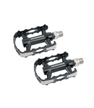 Pedały ACCENT Lithium aluminiowe, 9/16" czarne