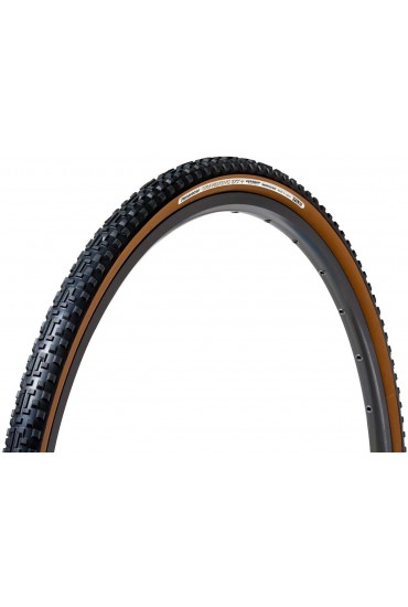 Panaracer GravelKing EXT+ 700x33C Black Brown Bicycle Tire, Puncture Resistant