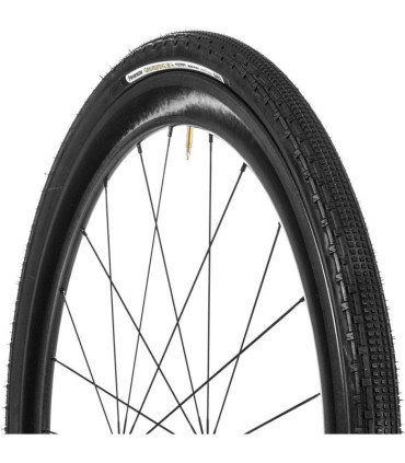 Opona Panaracer GravelKing SK+ 700x35C czarna Aramid (grubszy bieżnik)