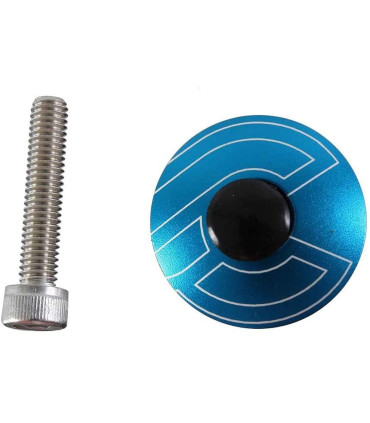 Kapsel Cinelli Top Cap Blue Aluminiowy 