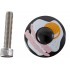 Cinelli Bicycle Top Cap Aluminum Egg with bolt, nut and plug