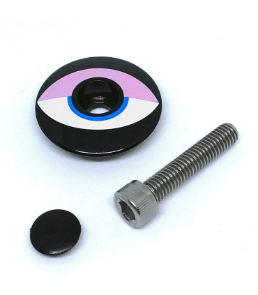 Cinelli Bicycle Top Cap Aluminum Eye with bolt, nut and plug
