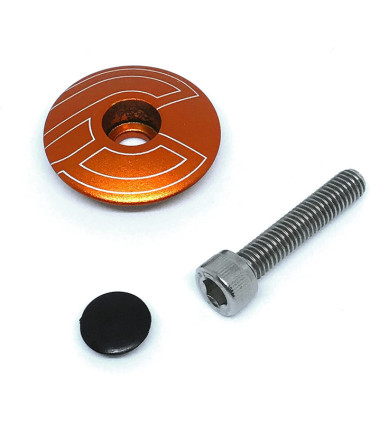 Kapsel Cinelli Top Cap Orange Aluminiowy 
