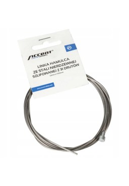 ACCENT Campagnolo brake inner cable, stainless steel 1.6mm x 1700mm