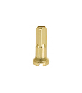 Nyple cnSPOKE Aluminiowe 14mm x 36szt. Jasno Złote