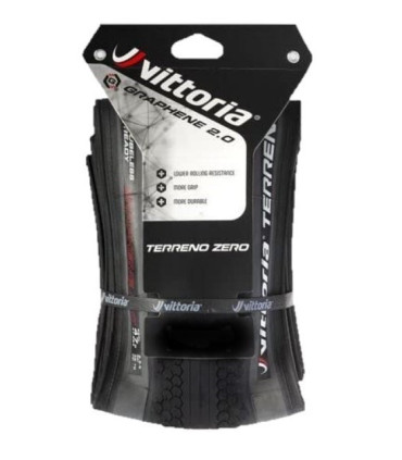 Opona Gravel Vittoria Terreno Zero 700x35C, Czarna, Zwijana