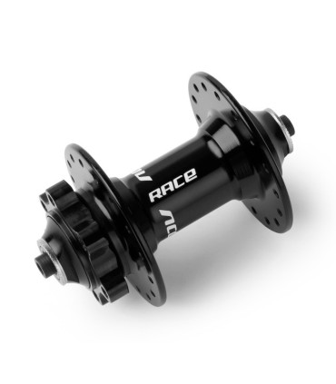 Accent Race Front Alloy J-Hook MTB Hub 32H Disc Brake Black 