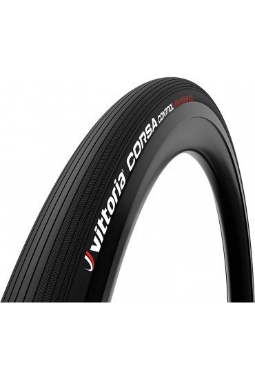 Vittoria Corsa Control G2.0 700x25C, Foldable Black Bicycle Tyre