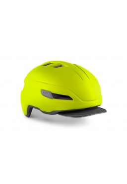 MET CORSO bicycle helmet, yellow, size L