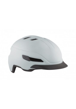 MET CORSO bicycle helmet, white matt, size M