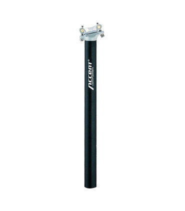 ACCENT  Fir SP-428 Aluminum 6061-T6 Bicycle Seatpost 27.2mm Black