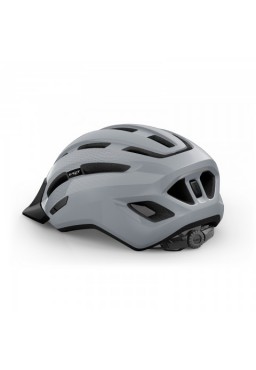 MET DOWNTOWN bicycle helmet,  grey gloss, size M/L