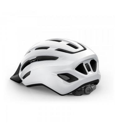 MET DOWNTOWN MIPS bicycle helmet, white gloss, size M/L
