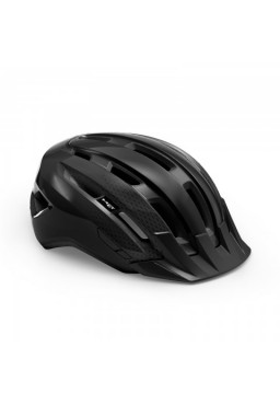 MET DOWNTOWN MIPS bicycle helmet,  black gloss, size S/M