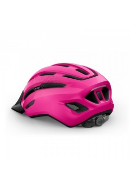 MET DOWNTOWN bicycle helmet, pink gloss, size S/M