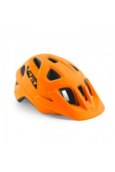 Orange Met Echo Trail Helmet 