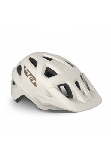 MET ECHO MIPS bicycle helmet,  white bronze mat, size L