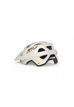 MET ECHO MIPS bicycle helmet,  white bronze mat, size M