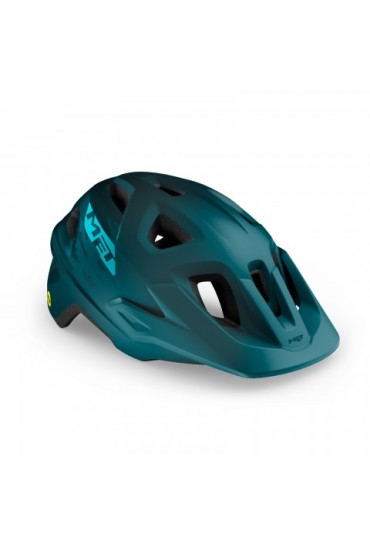 MET ECHO MIPS bicycle helmet,  blue mat, size L