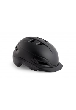 MET GRANCORSO bicycle helmet,  black mat, size M