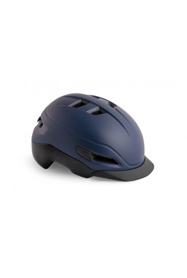 MET ECHO MIPS bicycle helmet,  blue mat, size M