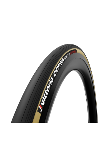  Vittoria Corsa Speed G2.0 700x23C, Black Bicycle Tubular Tire