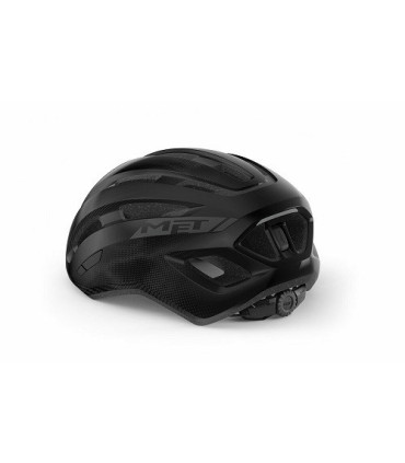 MET MILES bicycle helmet, black  gloss, size M/L