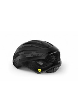 MET MILES MIPS bicycle helmet, black gloss, size M/L