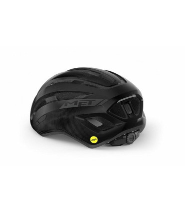 MET MILES MIPS bicycle helmet, black gloss, size M/L