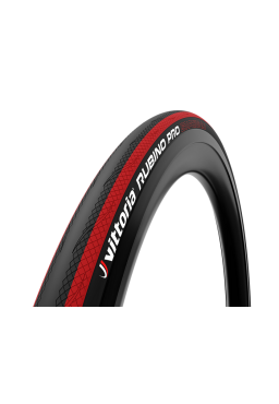 Vittoria Rubino Pro G2.0 700x25C, Black-Red, Foldable Bicycle Tire
