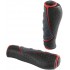 ACCENT Comfort 3D 130mm Handlebar Grips black-red